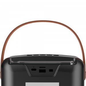 NV-9074 NEWVEW ABS Portable Wireless Speaker with Solar Panel