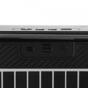 NV-9081SUN NEWVEW ABS Wireless Portable Speaker with Solar Panel