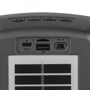 NV-9080 NEWVEW Wireless Bluetooth Portable Speaker with  Solar Panel