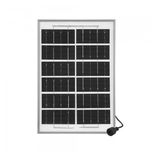 NV-P705 NEWVEW 500W 6500-7000K Solar LED Street Lamp Outdoor Light with  Solar Panel Solar Charging