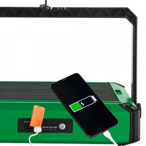 NV-S9 NEWVEW 1000W LED Solar Rechargeable Emergency Work Lamp