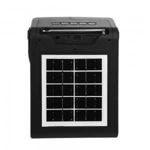 NV-9086 NEWVEW Wireless Bluetooth Portable Speaker with Solar Panel