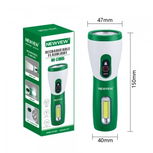 NV-C1005 1200mah NEWVEW RECHARGEABLE FLASHLIGHT