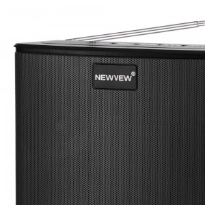 NV-9086 NEWVEW Wireless Bluetooth Portable Speaker with Solar Panel