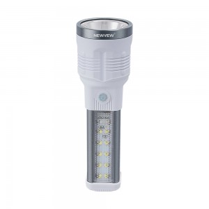 NV-K23 1200mah NEWVEW SOLAR ALUMINUM-PLASTIC FLASHLIGHT