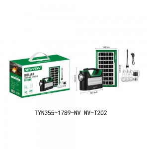 NV-T202 3500mAh NEWVEW SOLAR LIGHTING SYSTEM