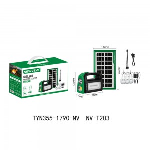 NV-T203 4000mAh NEWVEW SOLAR LIGNIING SYSTEM
