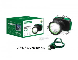 NV-A16 2400mah NEWVEW RECHARGEABLE HEADLAMP