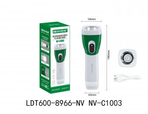 NV-C1003 1200mah NEWVEW RECHARGEABLE FLASHLIGHT