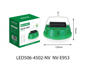 NV-E953 2X1800mAh NEWVEW SOLAR LIGHT