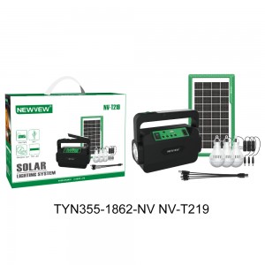 NV-T219 4500mAh NEWVEW SOLAR LIGHTING SYSTEM