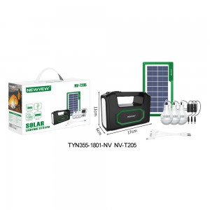 NV-T205 4500mAh NEWVEW SOLAR LIGHTING SYSTEM