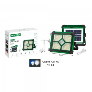NV-S3 6X1800mah NEWVEW SOLAR SPORTFLOOD LIGHT
